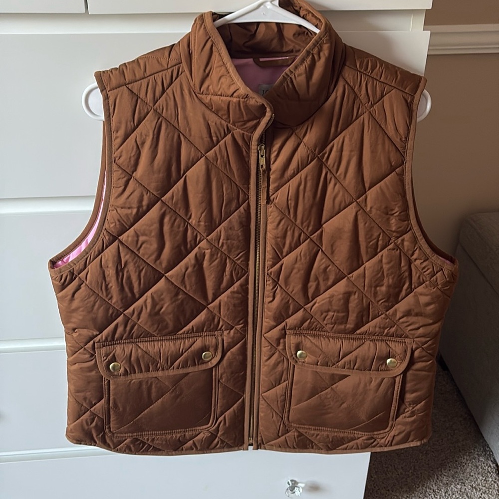 J. Crew Quilted Vest